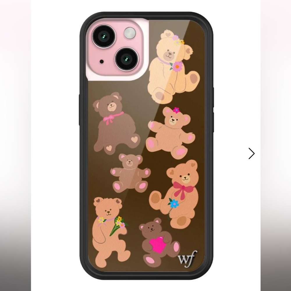 Wildflower Beary Cute iPhone 12 Case